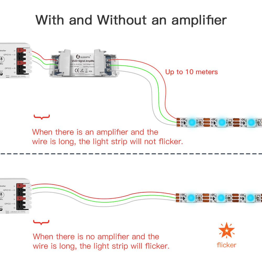 DIY WLED signal booster