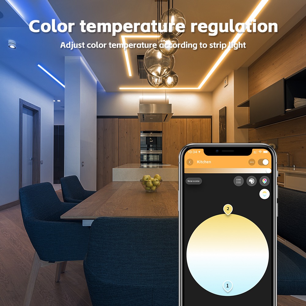 Color Temperature Adjustable LED Controller