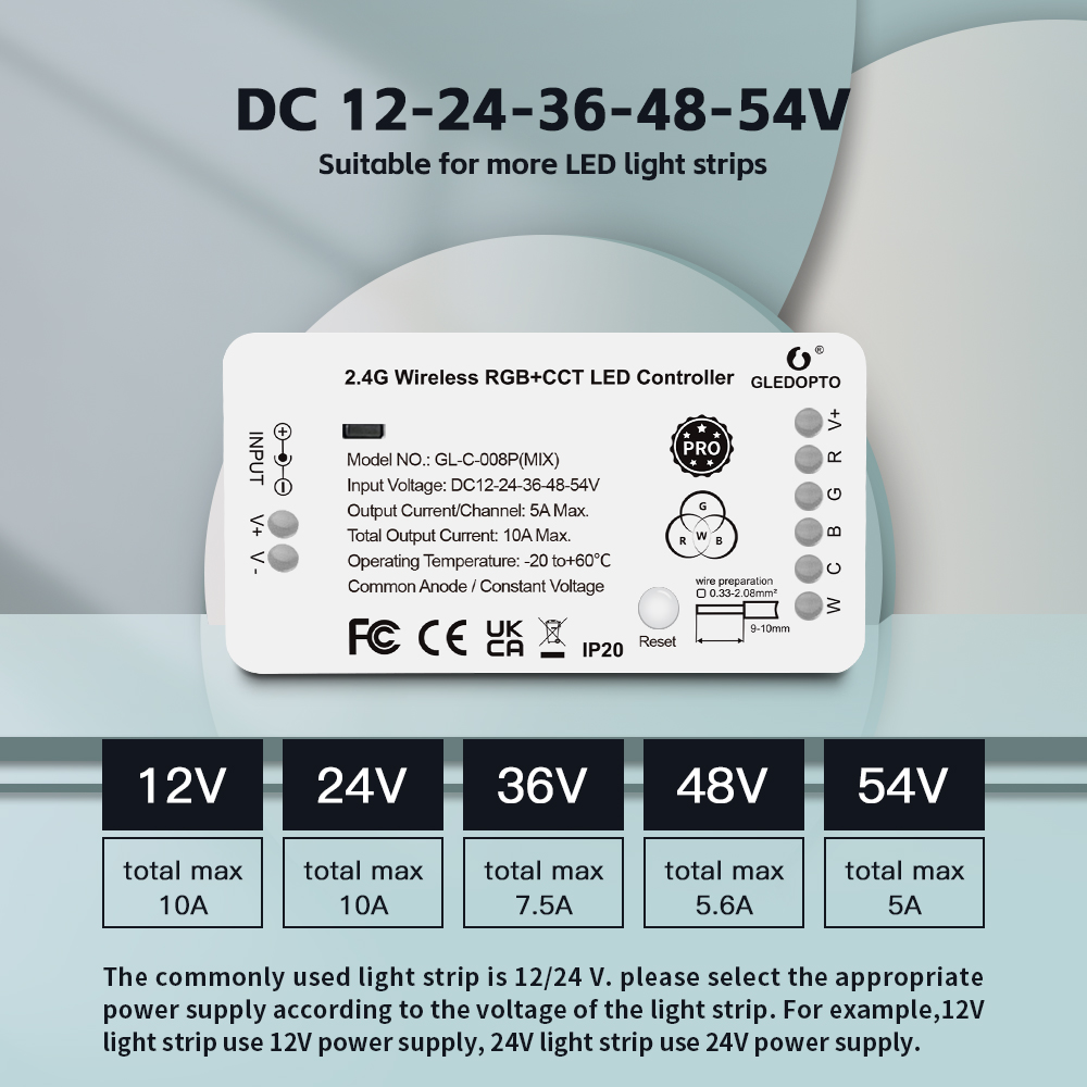 LED Light Strip Zigbee Controller
