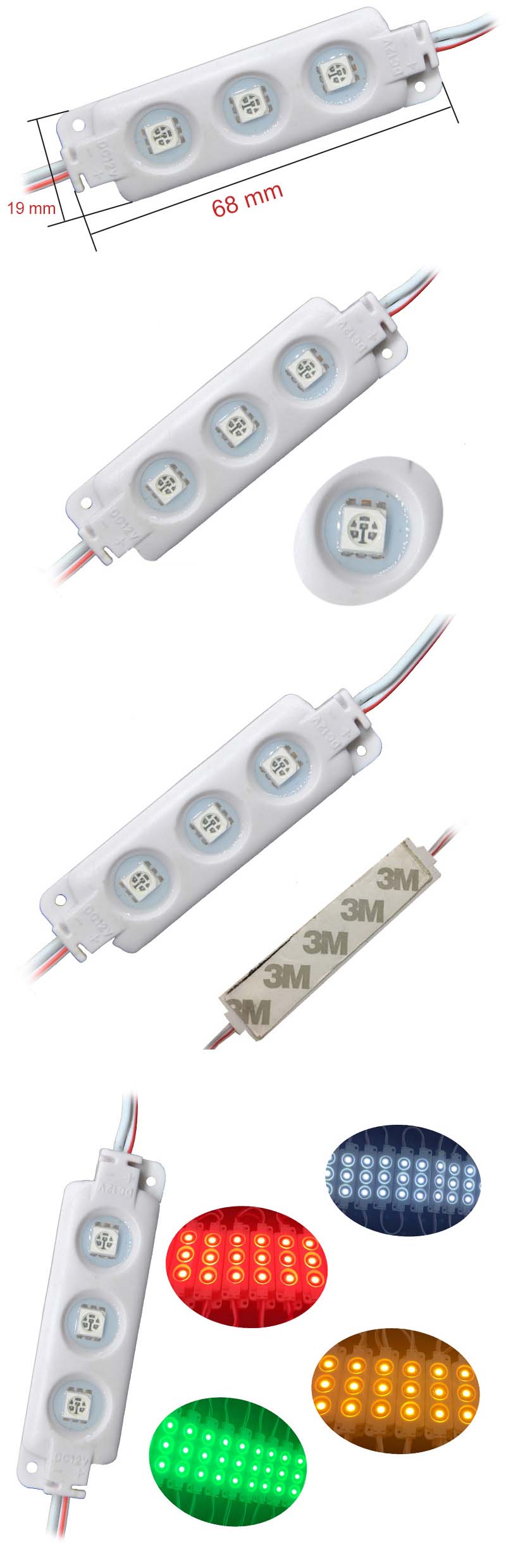 Waterproof 5050 LED Modules