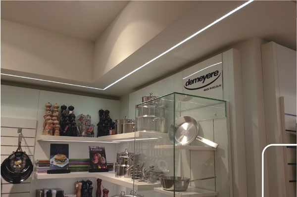 Recessed Aluminum LED Profile