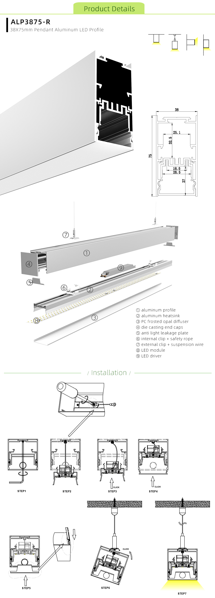 How To Install LED Ceiling Channel