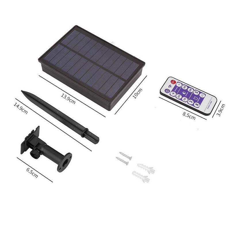 Solar LED String Light Size