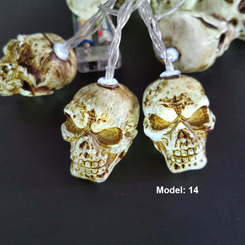 lighted halloween decor