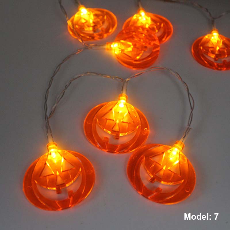 Orange Halloween Lights