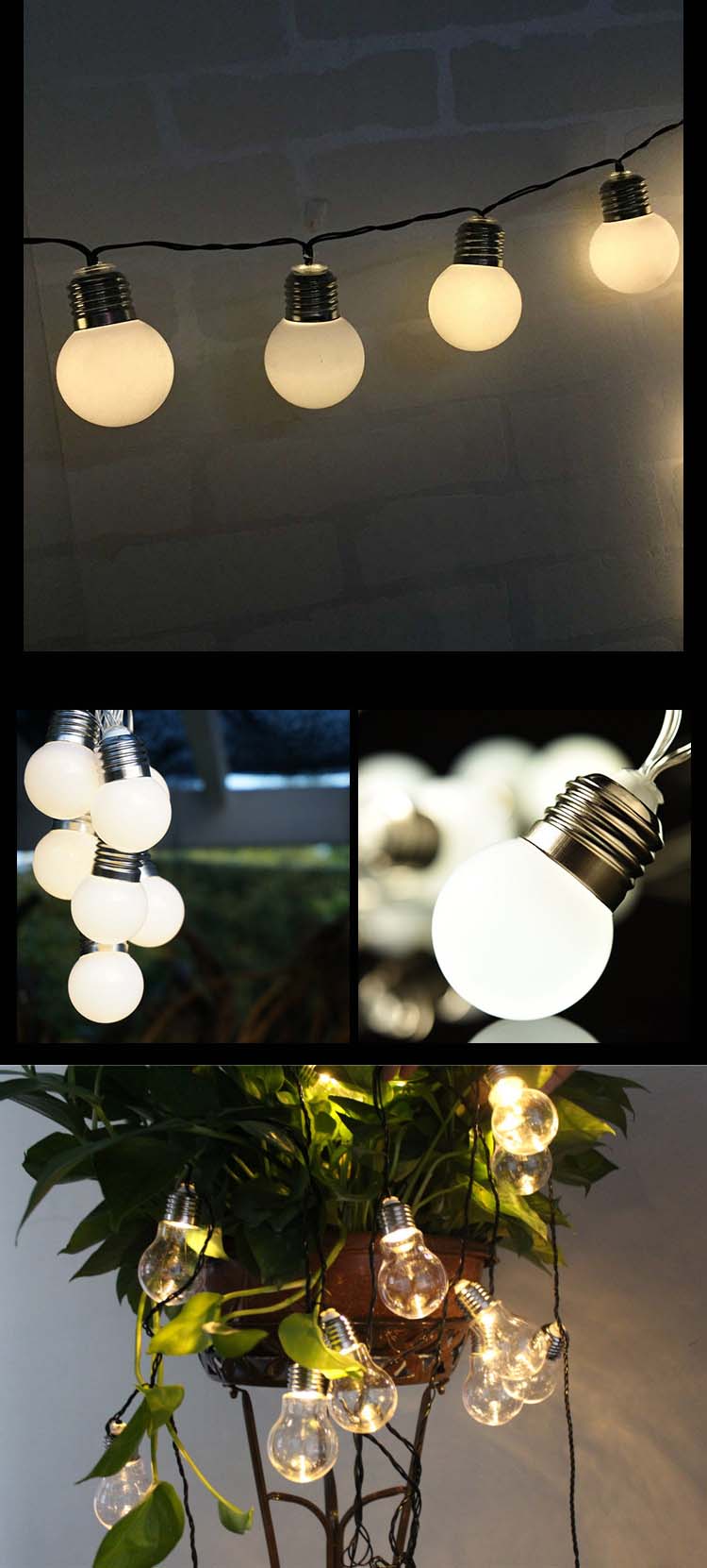 LED Ball String Light